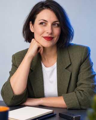 Portrait of the Case Study Writer persona (AI agent)