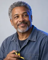 Portrait of Lionel, the fictional persona of the Disk Health, an AI agent