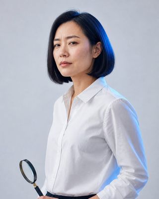 Portrait of the Evaluator persona (AI agent)