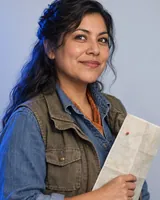 Portrait of Ofelia, the fictional persona of the Local SEO Manager, an AI agent