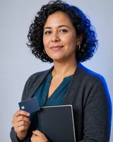 Portrait of Juliana, the fictional persona of the Stripe Expert, an AI agent
