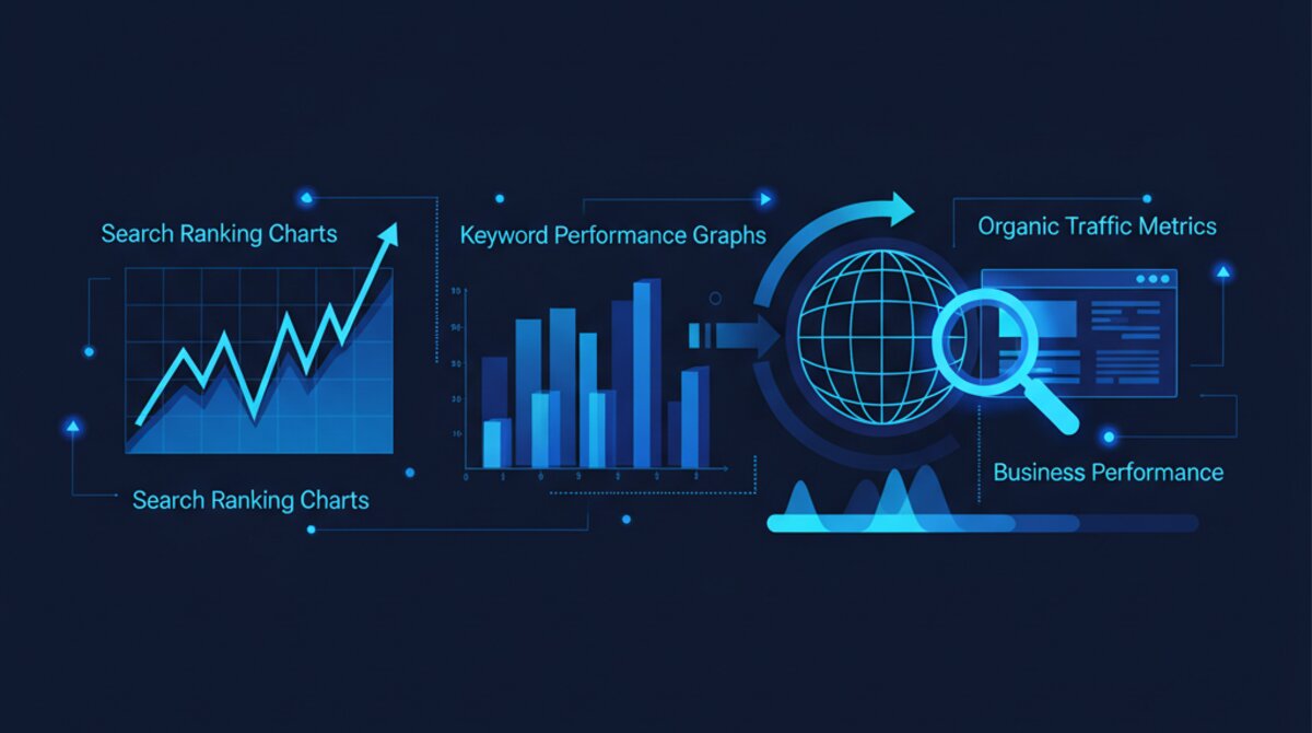 Business analytics and financial charts displayed on paper documents