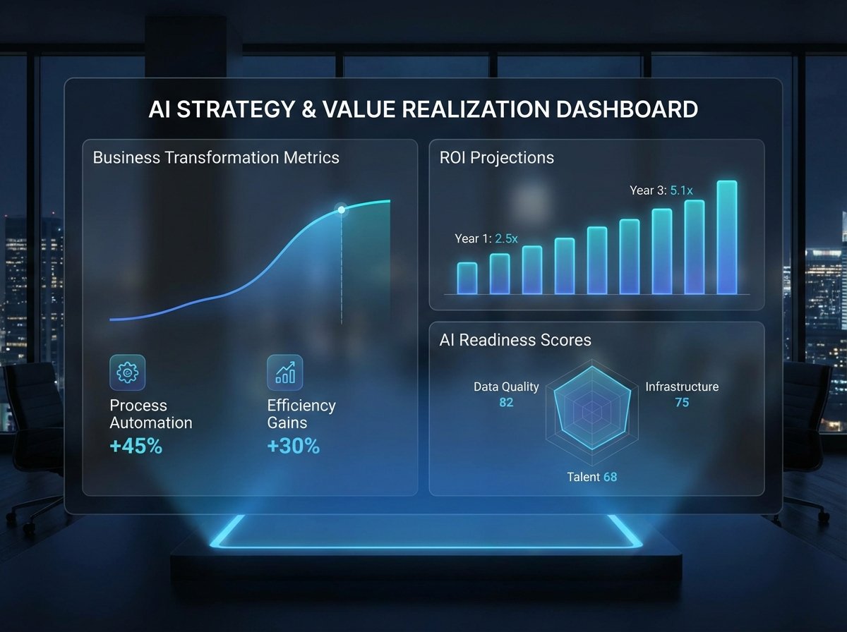 AI coaching session — human and AI collaboration