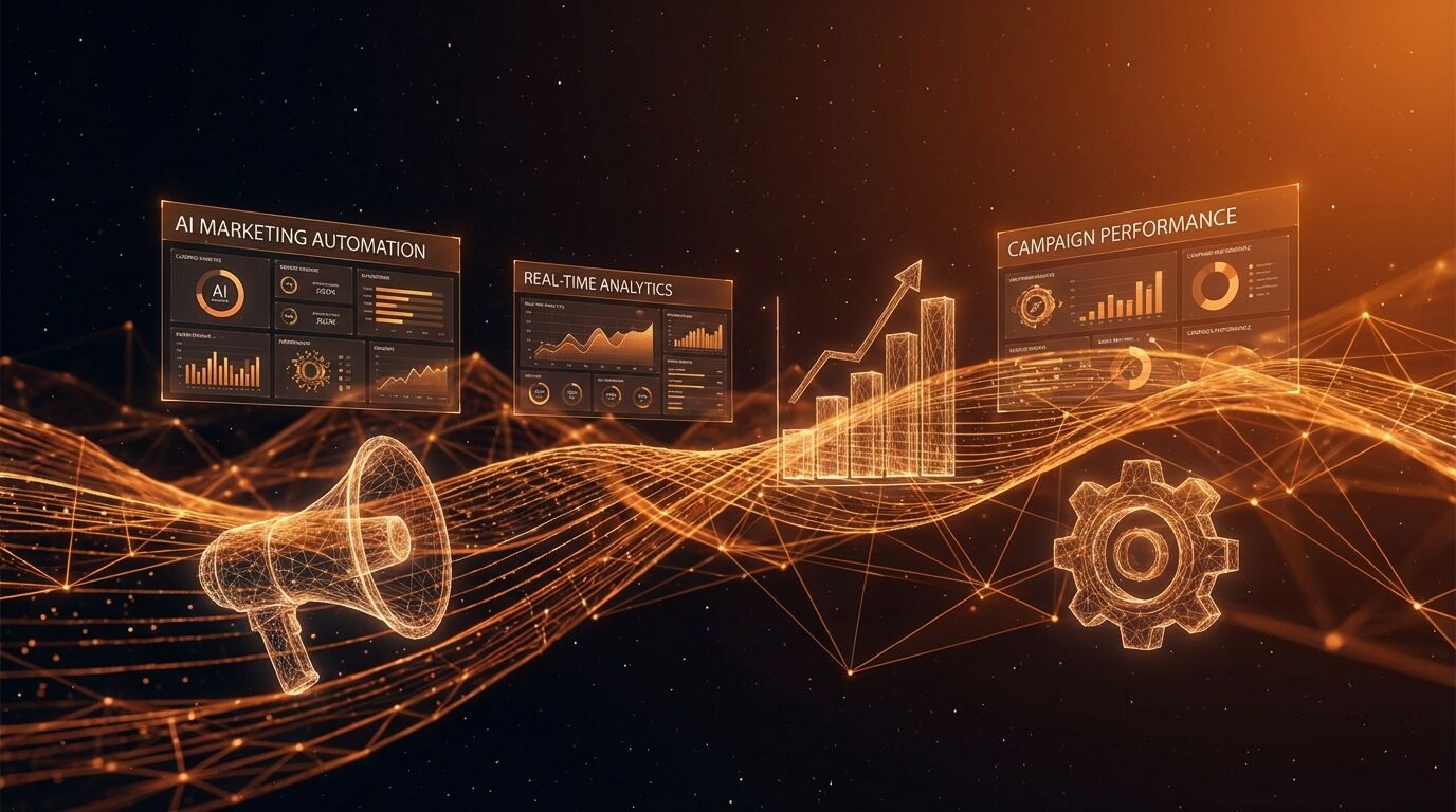AI-powered marketing automation dashboards and analytics