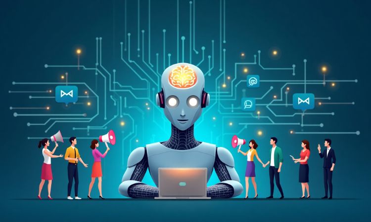 AI-powered digital marketing — automated campaigns and analytics